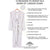 10 Reasons to Invest in a Bown of London Gown - Men's Heavyweight Hooded Nua Cotton Dressing Gown - Pale Grey